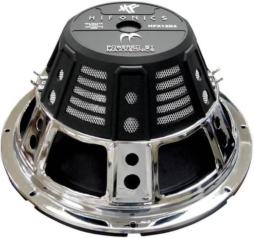 4) HIFONICS HFX12D4 12" 2400W Car Audio DVC Subwoofers Power Bass Subwoofers