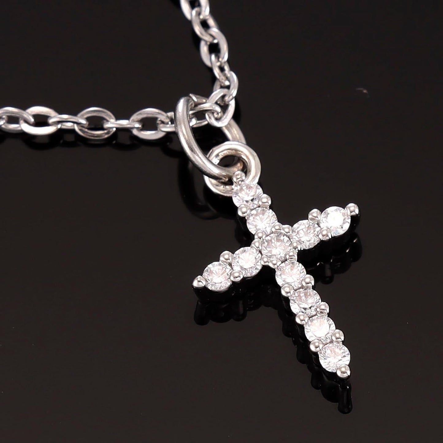 Cross Necklaces for Women Adults Ladies Best Friends Wife Catholic Gift Christening Necklace