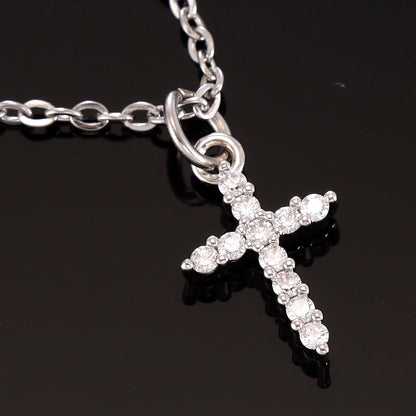 Cross Necklaces for Women Adults Ladies Best Friends Wife Catholic Gift Christening Necklace