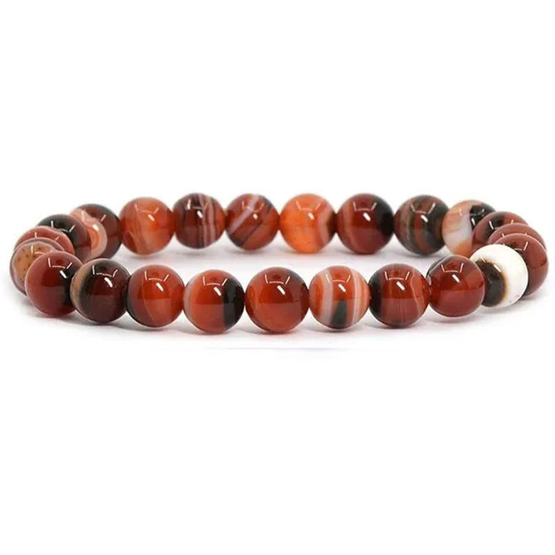 6mm 8mm Natural Stone Chakra Beaded Charm Bracelets Tiger Eye Amethyst Lapis Lazuli Healing Beads Bracelet Women Yoga Jewelry