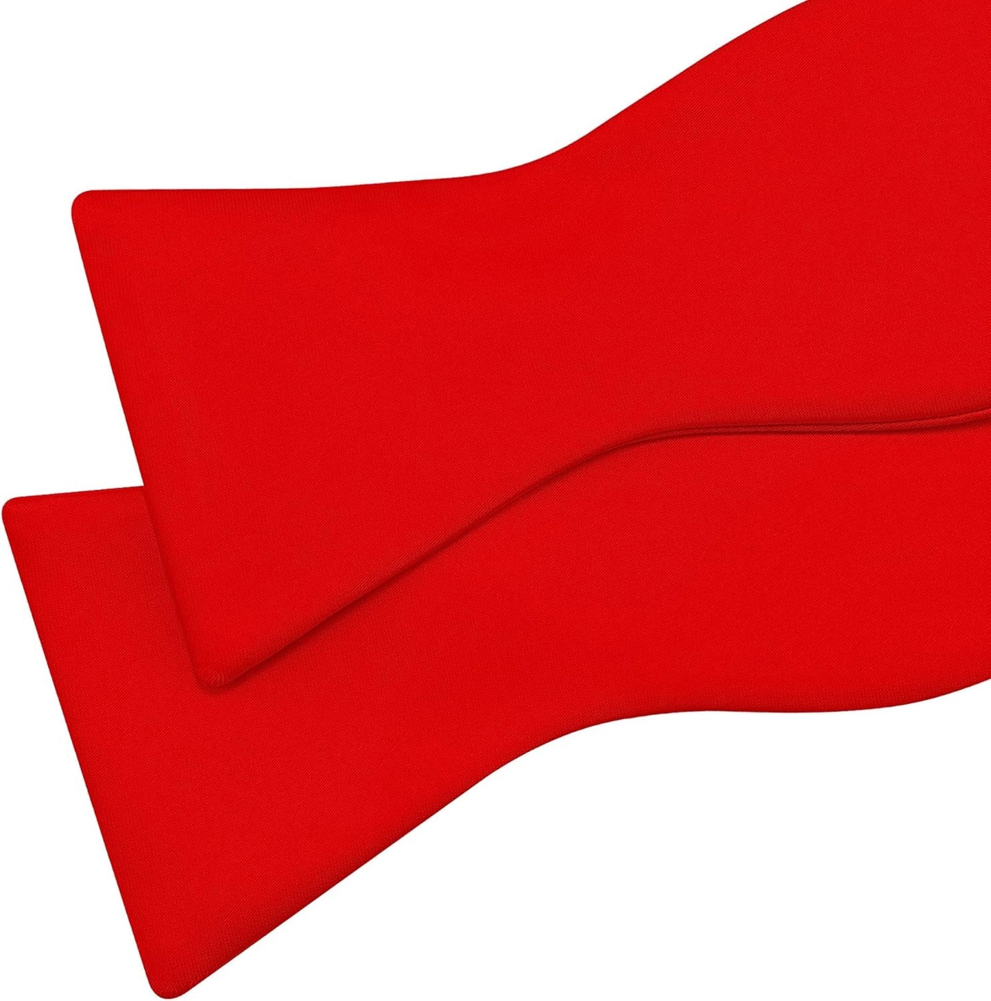 Mens Solid Color Bowties Self Tie Bow Tie Handkerchief for Men Satin Bowtie Pocket Square Set