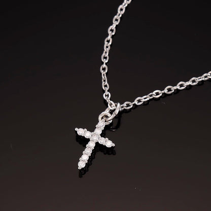 Cross Necklaces for Women Adults Ladies Best Friends Wife Catholic Gift Christening Necklace