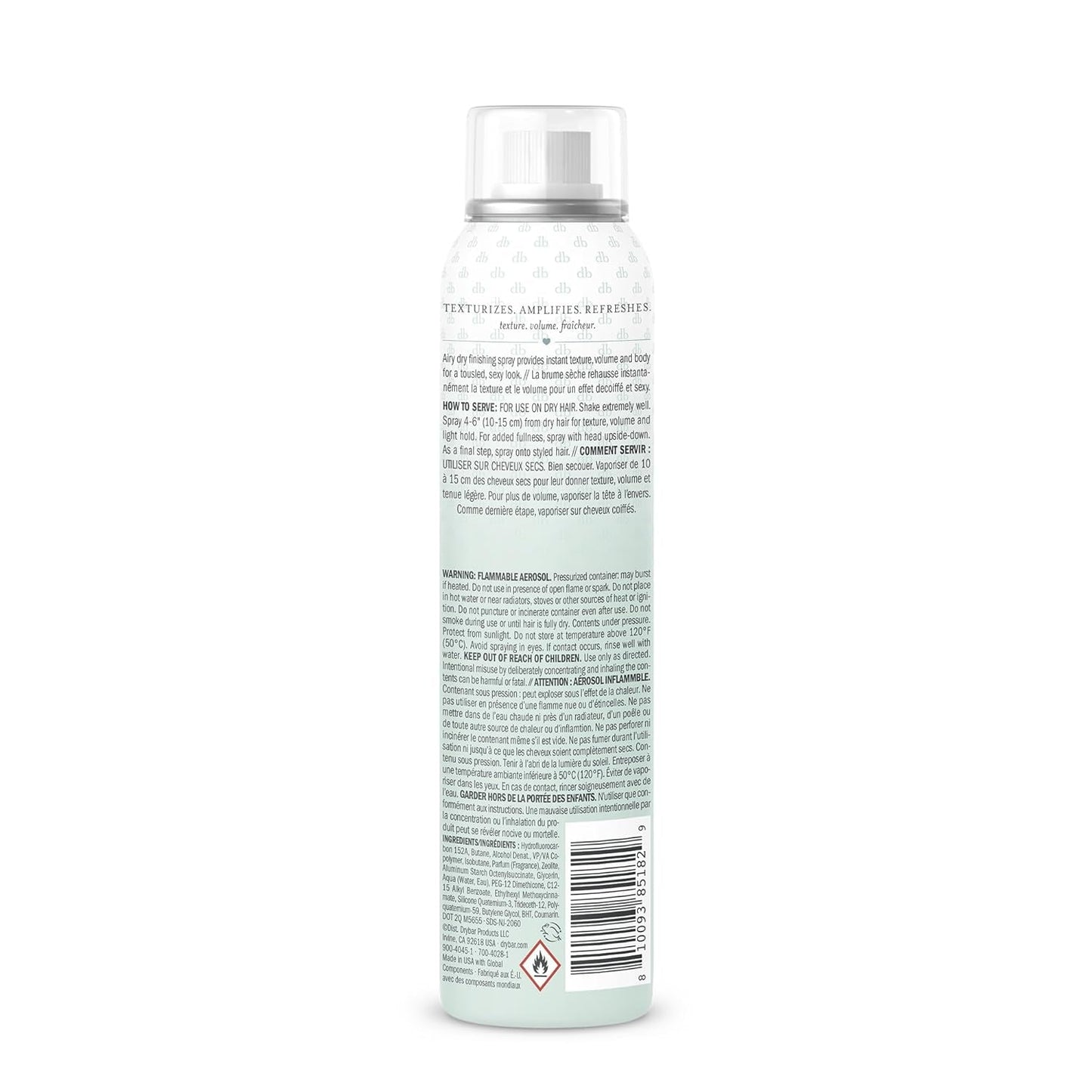 Drybar Triple Sec 3-In-1 Finishing Spray | Adds Texture, Amplifies and Refreshes Hair for Fuller Styles & Absorbs Light Oils, All Hair Types - WORLD TIME VISITS