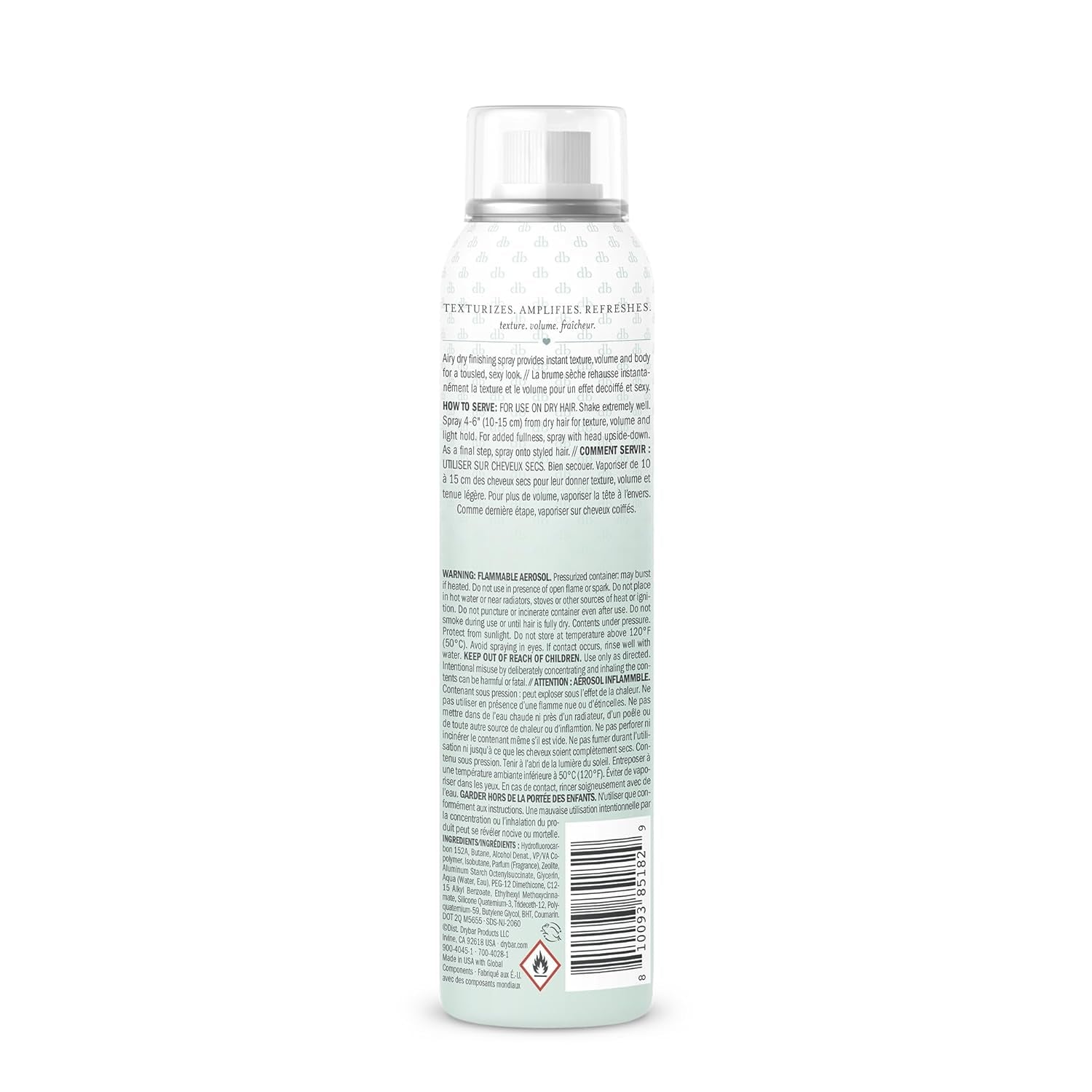 Drybar Triple Sec 3-In-1 Finishing Spray | Adds Texture, Amplifies and Refreshes Hair for Fuller Styles & Absorbs Light Oils, All Hair Types - WORLD TIME VISITS