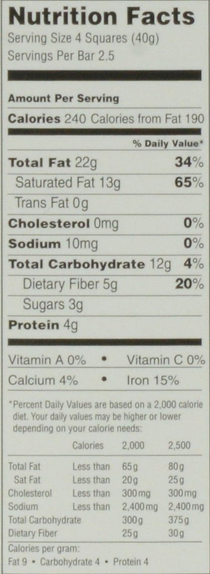 EXCELLENCE 90% Cocoa Dark Chocolate Candy Bar, Dark Chocolate, 3.5 Oz. Bar