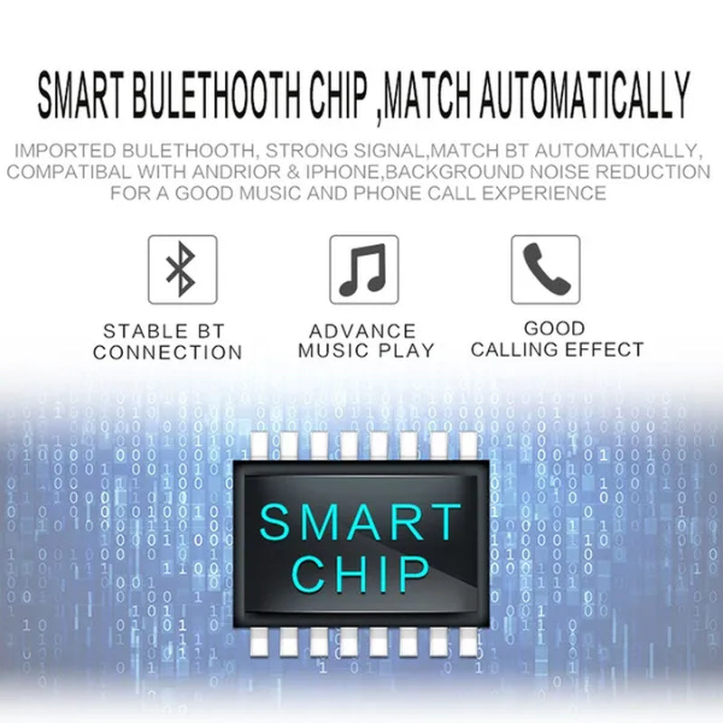 Podofo 4.1'' Car Radio 1Din Audio Stereo FM Bluetooth Steering Wheel Remote Control Car Player
