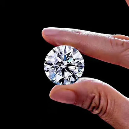 Natural Moissanite D Color Round Shape VVS1 Excellent Clarity Natual Moissanite with GRA Certificate Report and Card 1.0 Carat/ 2.0 Carat /3.0 Carat/4.0 Carat/5.0 Carat