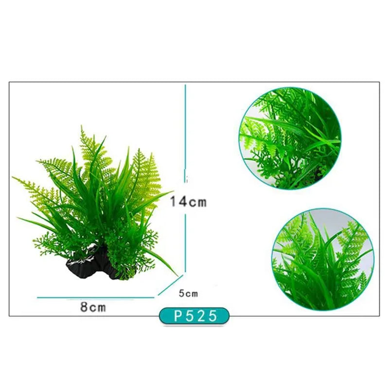 Simulation Water Weeds Fish Tank Plant Water Weeds Aquarium Artificial Decor Plants Ornament Aquarium Grass Decoration