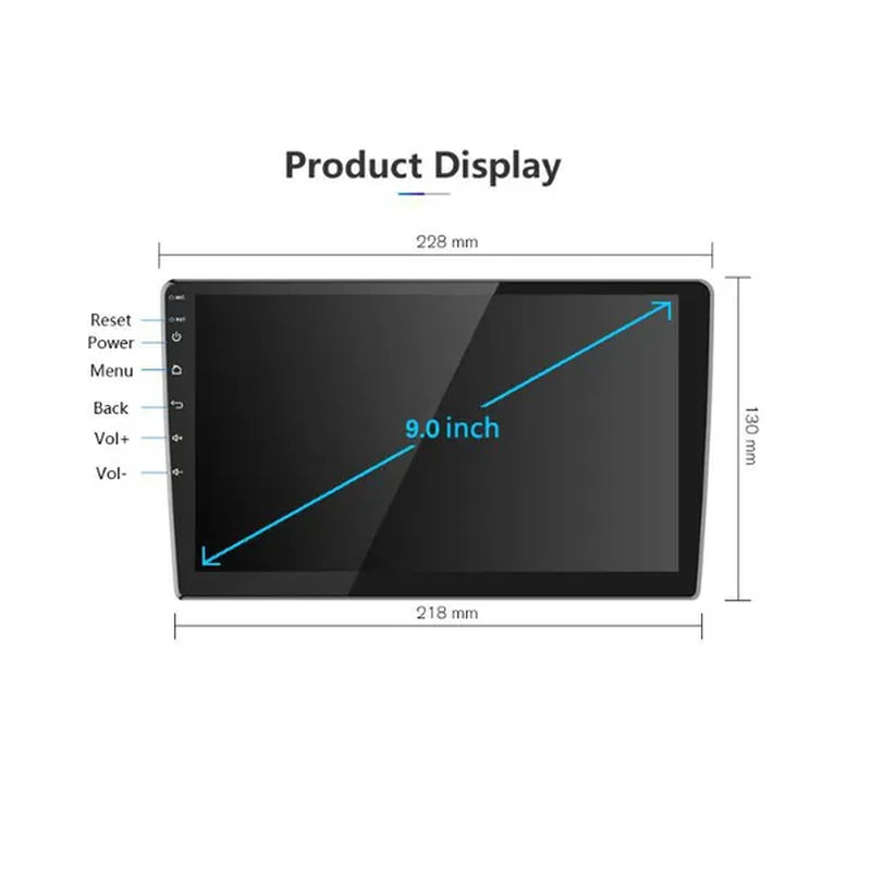 UNITOPSCI NEW 2Din Android 11 Car Stereo Radio 9'' HD Touch Screen Car MP5 Player Autoradio GPS Support WIFI Bluetooth Mirror Link FM/RDS Radio【For Mercedes-Benz C-Class 2007-2010】