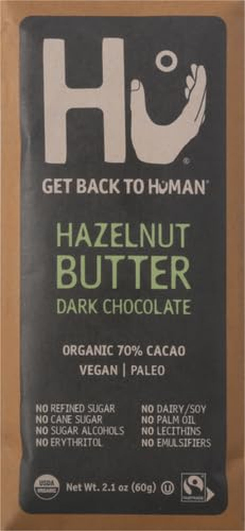 Kitchen, Bar Chocolate Hazelnut Praline, 2.1 Ounce - WORLD TIME VISITS