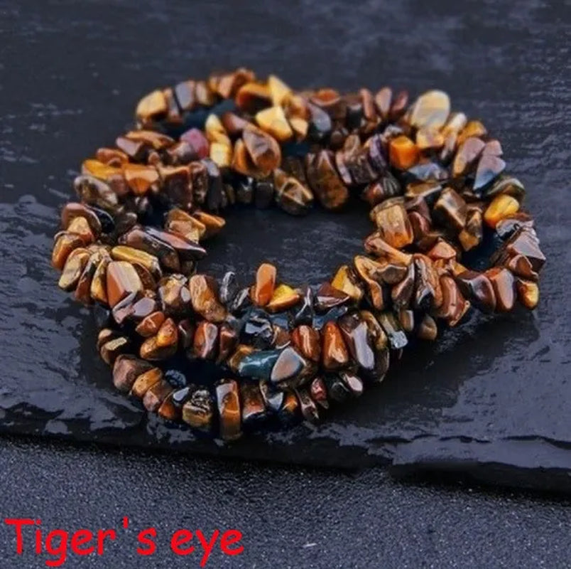 Natural Stone Irregular Agate Crystal Loose Beads for Jewelry Production DIY Bracelet Necklace Earrings Jewelry Gemstone 5-8mm