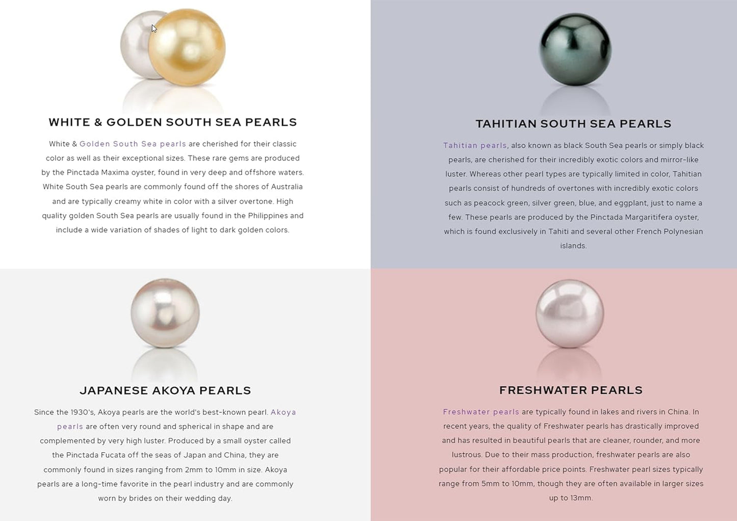 Genuine Baroque Black Tahitian South Sea Cultured Pearl Rosalind Earrings for Women