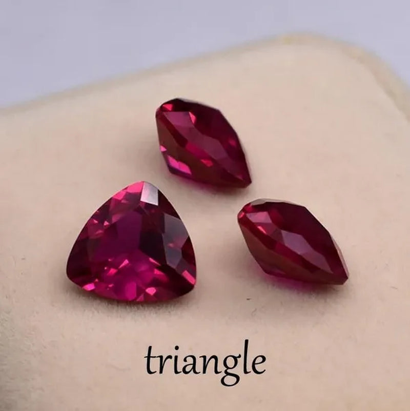 AAA Grade Exquisite Natural Pigeon Blood Ruby Loose Stone Fashionable Luxury Garnet Mozambique Not Inlaid DIY Gemstone Jewelry Main Stone