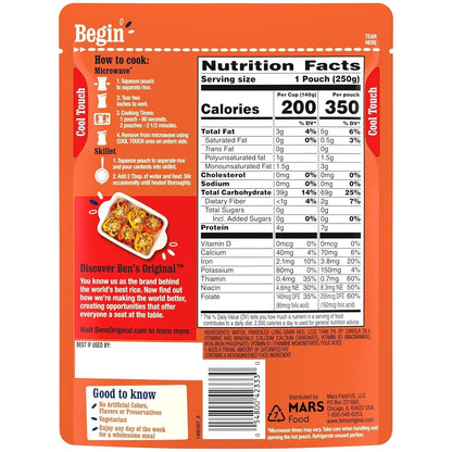 Ready Rice Long Grain White Rice, 8.8 Oz Pouch
