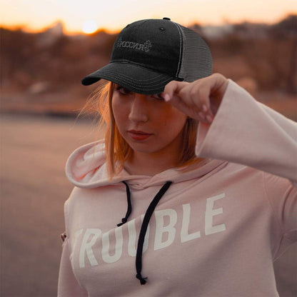 Richardson Trucker Mesh Hat Russia in Russian C Embroidery Cotton Dad Hats for Men & Women Snapback Black Charcoal