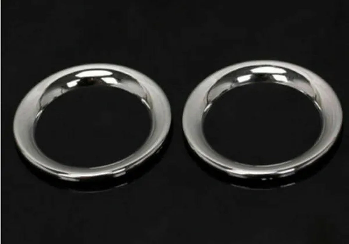 Car Inetrior Front Door Stereo Speaker Protector Decoration Ring ABS Cover Fit for Jeep Grand Cherokee 2011 2012 2013 up Chrome