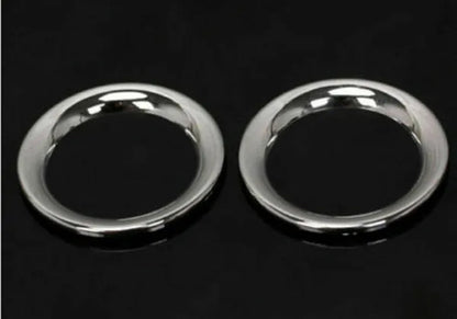 Car Inetrior Front Door Stereo Speaker Protector Decoration Ring ABS Cover Fit for Jeep Grand Cherokee 2011 2012 2013 up Chrome