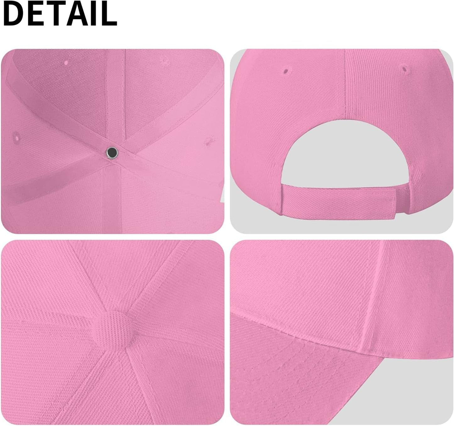Funny-Muslim-Islam-Arabic-Islamic-Religious Allah God Be Gift Trucker Hat for Men Women Baseball Hat Snapback Golf Hat Pink