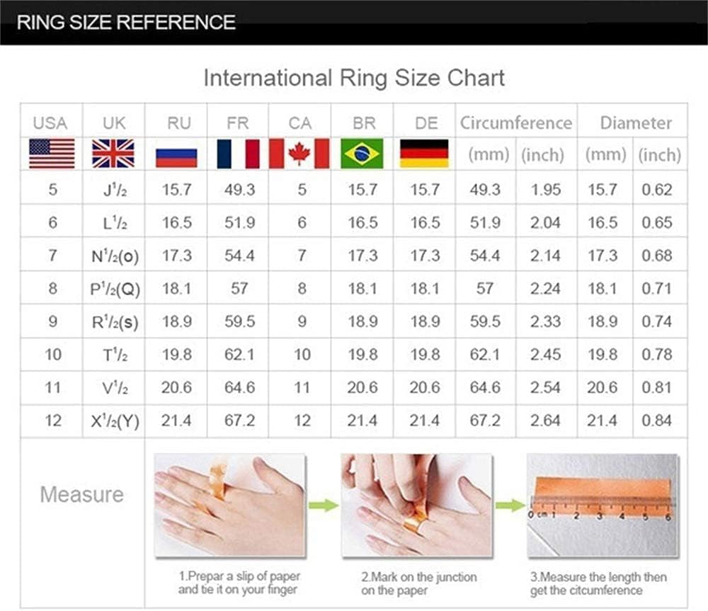 925 Sterling Silver Shiny Full Diamond Emerald Ring Cubic Zirconia Rings Gemstone Ring CZ Diamond Eternity Engagement Wedding Band Ring for Women (US Code 7)