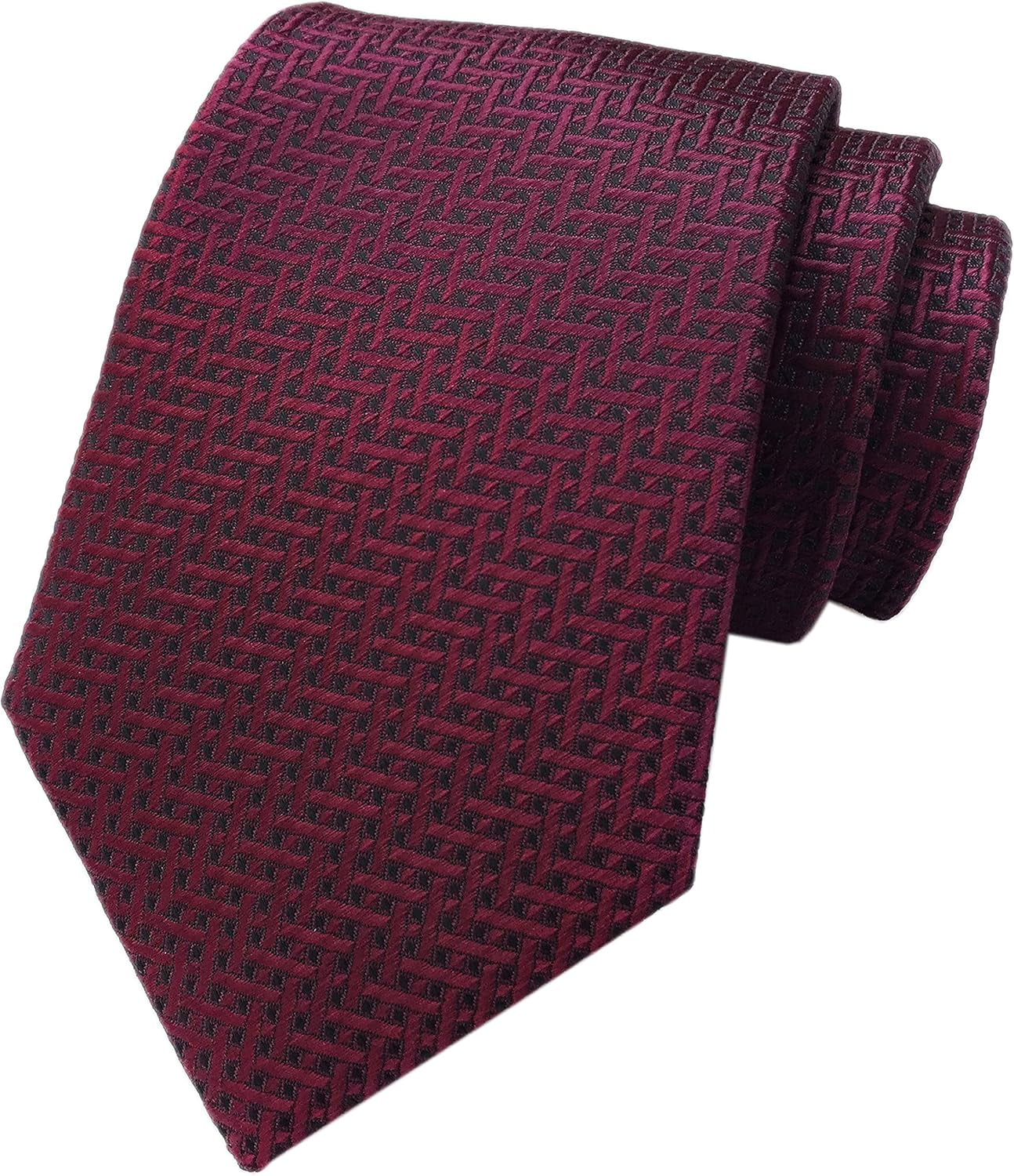 Men'S Stripe Plaid Ties Floral Pattern Business Formal Designer Wedding Neckties - WORLD TIME VISITS
