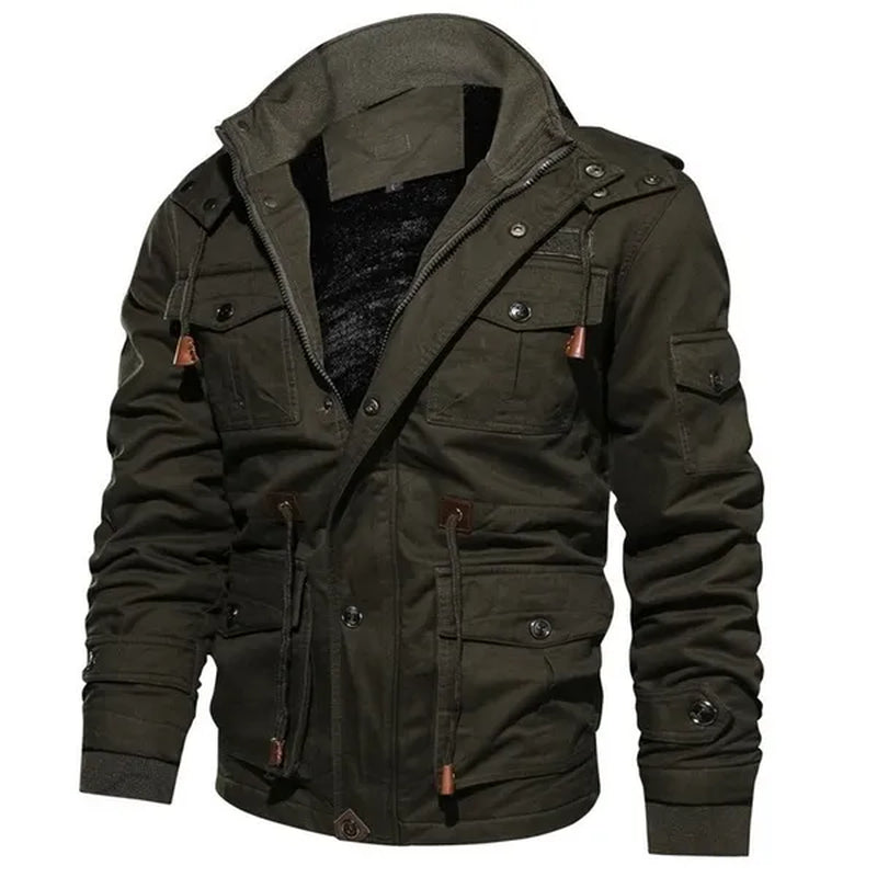 3 Colors Outdoor Cashmere Cotton Clothes for Men in Europe and America