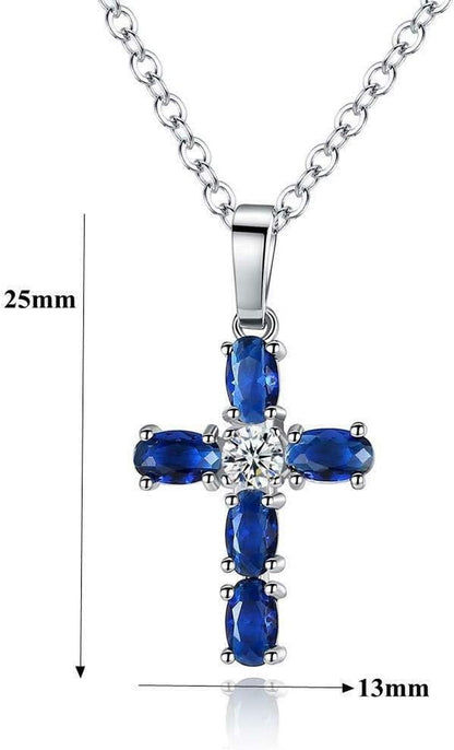 Cross Pendant Necklace Gold Plated Opal Pendant/Mystic Topaz Gemstone Pendant Criss Jewelry
