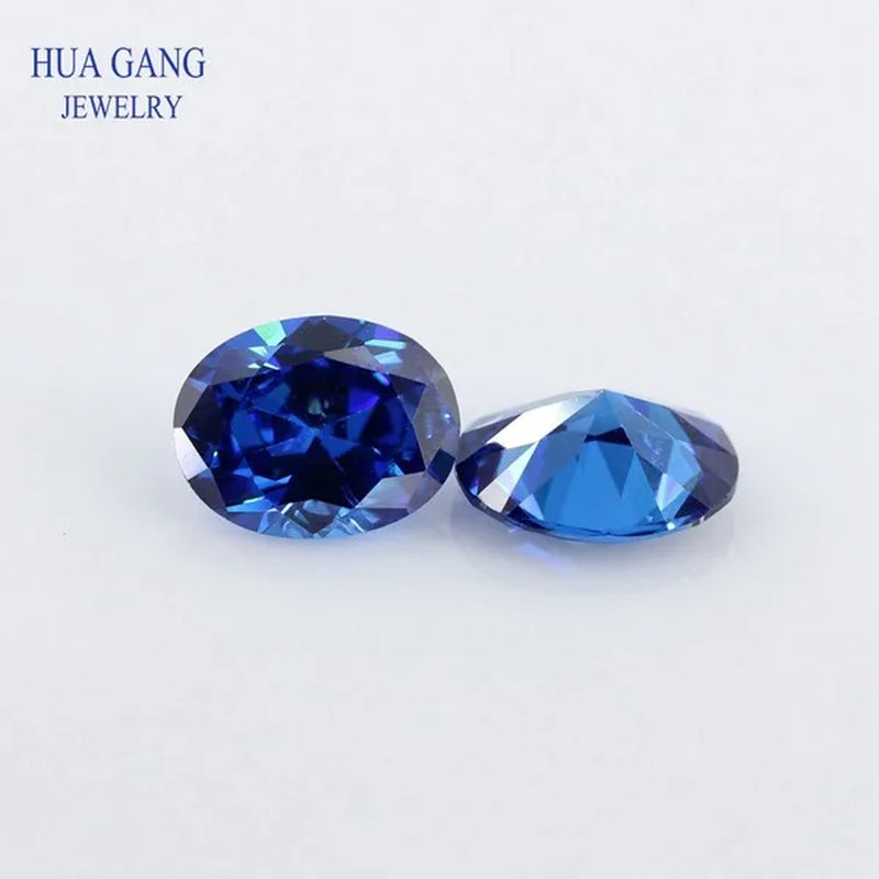 AAAAA VVS1 LOOSE GEMSTONE EXQUISITE 9.03CT ROYAL BLUE SAPPHIRE 10X14Mm OVAL CUT