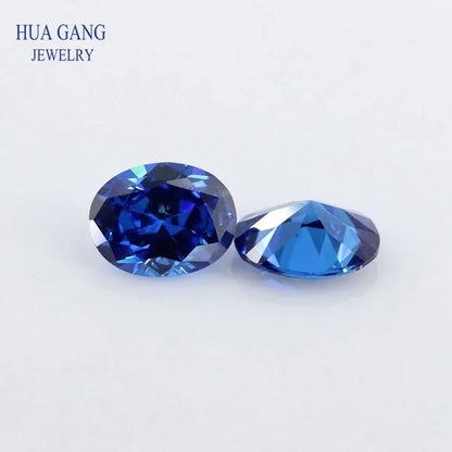 AAAAA VVS1 LOOSE GEMSTONE EXQUISITE 9.03CT ROYAL BLUE SAPPHIRE 10X14Mm OVAL CUT