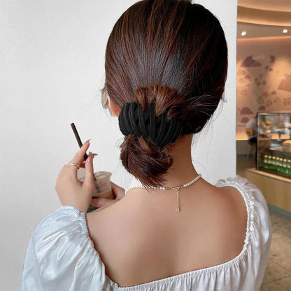 7PCS Women'S Hair Accessories, Bird Nest Magic Hair Clip with Hair Bun Clips