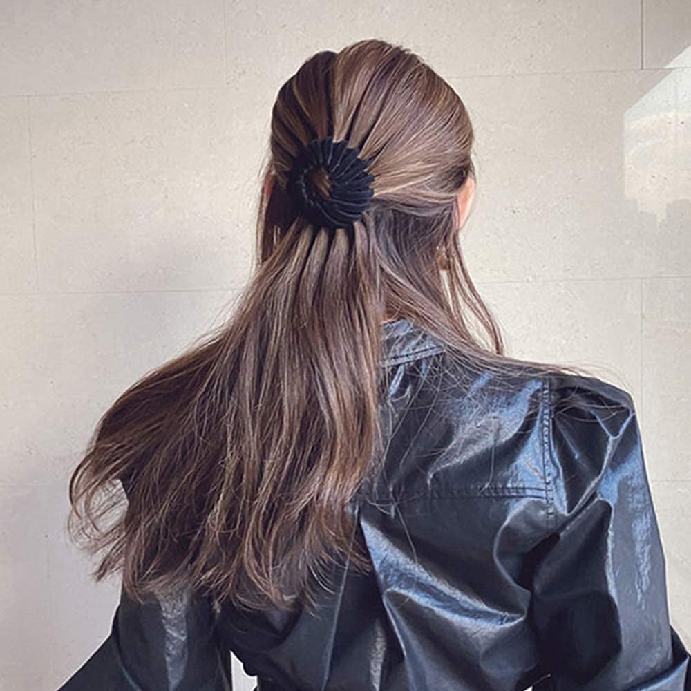 7PCS Women'S Hair Accessories, Bird Nest Magic Hair Clip with Hair Bun Clips