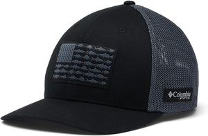 Unisex Adult PFG Fish Flag Mesh Ball Cap