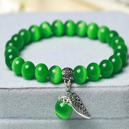 New Fashion cat's eye stone women's Bracelet  national style Buddha  bead bracelet lady crystal Bracelet jewelry