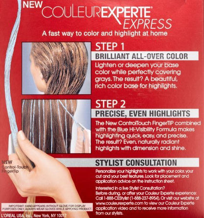 Couleur Experte 2-Step Home Hair Color and Highlights Kit, Chocolate Mousse
