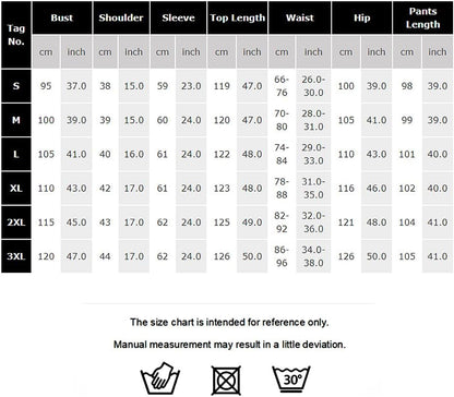 Abaya Dress for Women Muslim Set Long Sleeve Ramadan Islamic Dress Shirt with Pants 2PCS Dubai Prayer Casual Clothes