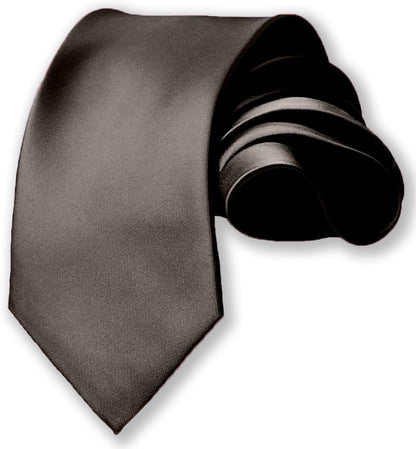 Silk Ties for Men 3.5 Inch Mens Ties Silk Black Ties for Men Satin Tie Solid Color Ties for Men