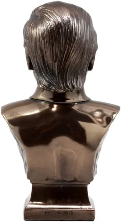 Ebros Bronzed Resin USA President Donald J Trump Bust Figurine MAGA 7.5"H