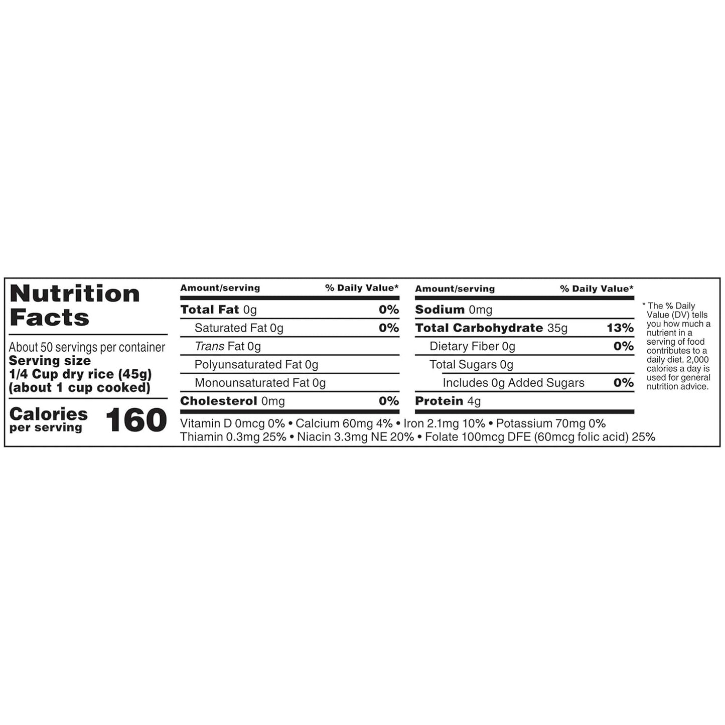Enriched Long Grain White Rice, Parboiled Rice, 5 Lb Bag