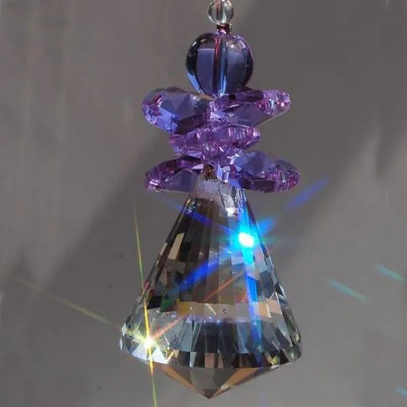 1PCS 30mm Crystal Diamond Ball Suncatcher Chandelier Prisms Hanging Window Pendant Rainbow Maker