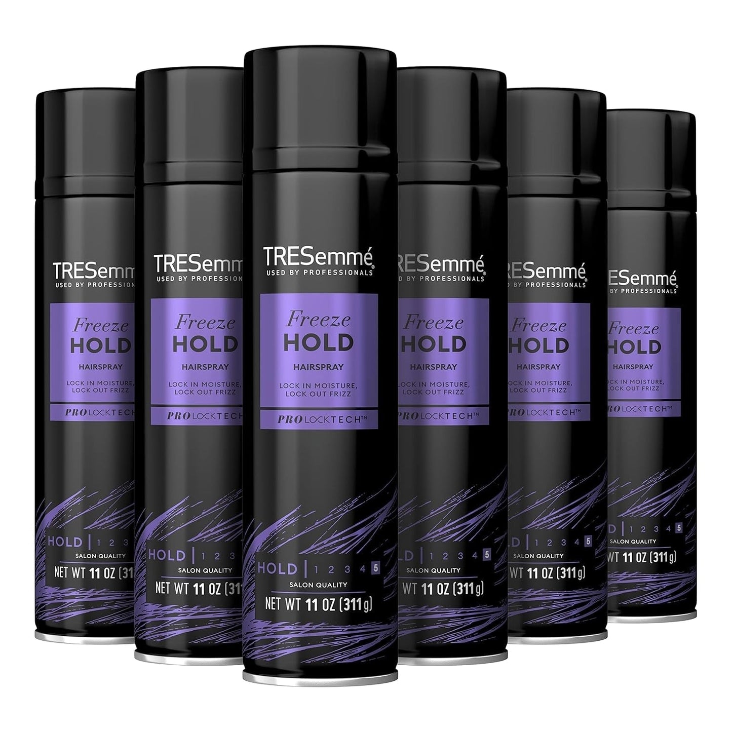 Tresemm? TRES Two Aerosol Hairspray for All Hair Types Freeze Hold Hair Styling anti Frizz Hairspray with All Day Humidity Resistance 11 Oz, Pack of 6 - WORLD TIME VISITS
