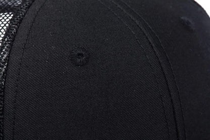 Trucker Hat - Mesh Snap Back - Unisex Adjustable Baseball Cap - Outdoor Hats for Men Women