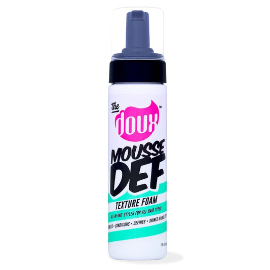 Mousse Def Texture Foam, Multi-Use Mousse Hair Foam to Style, Condition, Define, Volumize, and Add Shine - 7Oz