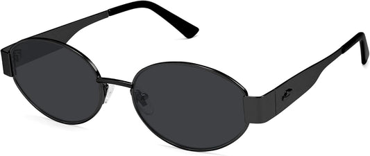 Retro Oval Sunglasses for Women Trendy Sun Glasses Classic Shades UV400 Protection SJ1217