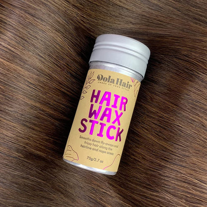 Hair Wax Stick - Flyaway Control and Styling Pomade for Kids, Women, and Men - Hair Bun Maker and Accessorie (1 Pack of Wax)