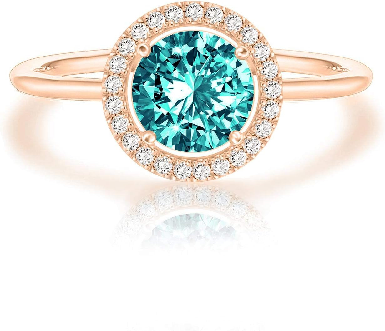 14K Gold Plated Crystal Birthstone Rings | Rings for Women