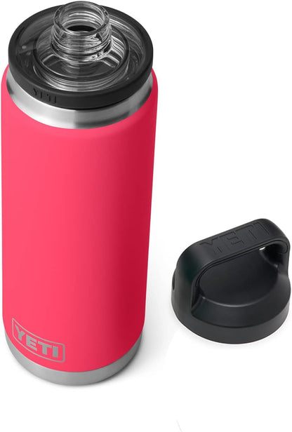 Rambler 26 Oz Bottle, Vacuum Insulated, Leakproof, Stainless Steel with Chug Cap - WORLD TIME VISITS