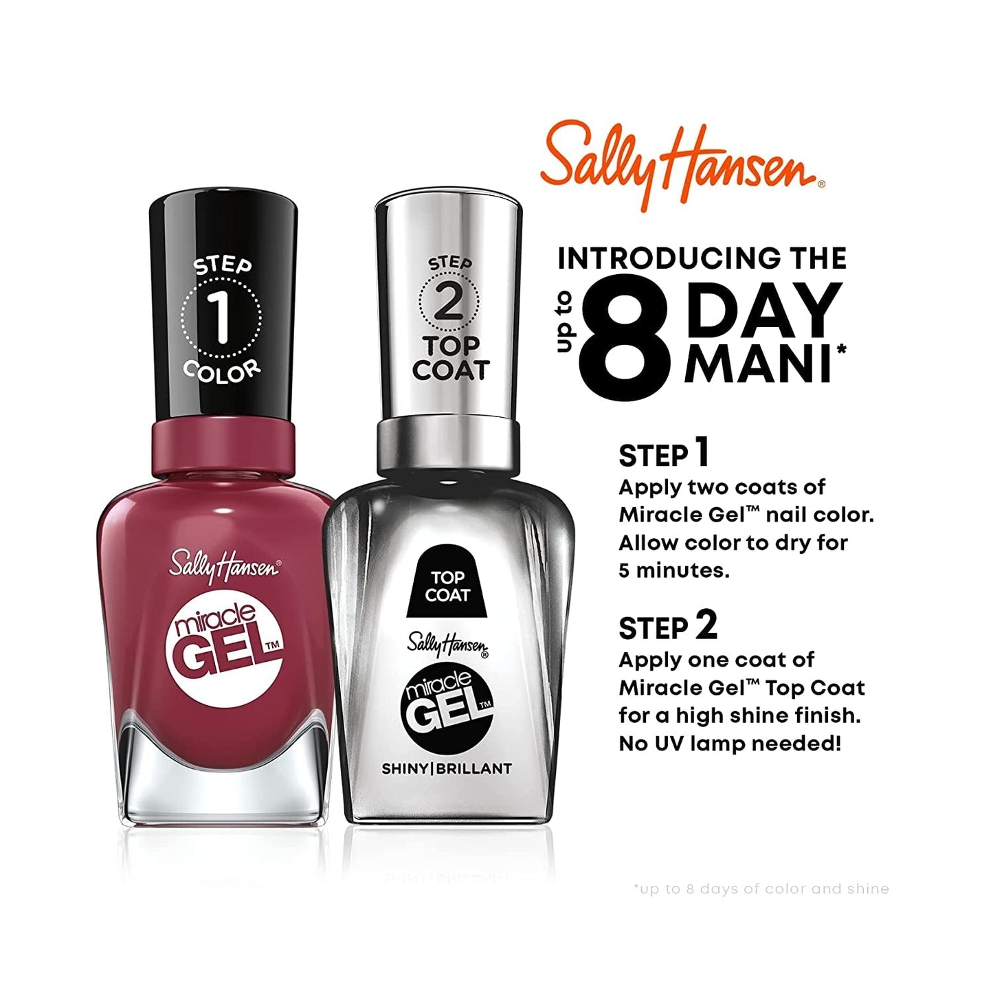 Miracle Gel Nail Polish, Shade Game of Chromes 149 (Packaging May Vary)