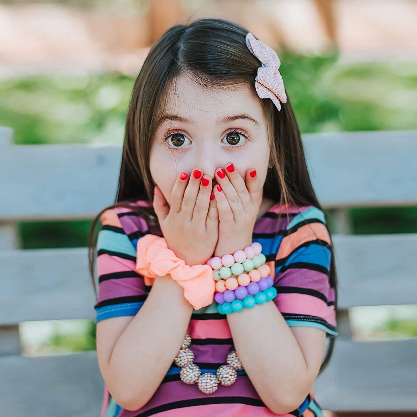 | 100% Non-Toxic Girls Nail Polish | Safe, Cruelty-Free, Vegan, & Low Odor for Kids | Sometimes Sweet