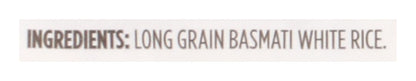 , Indian Basmati White Rice, 32 Ounce