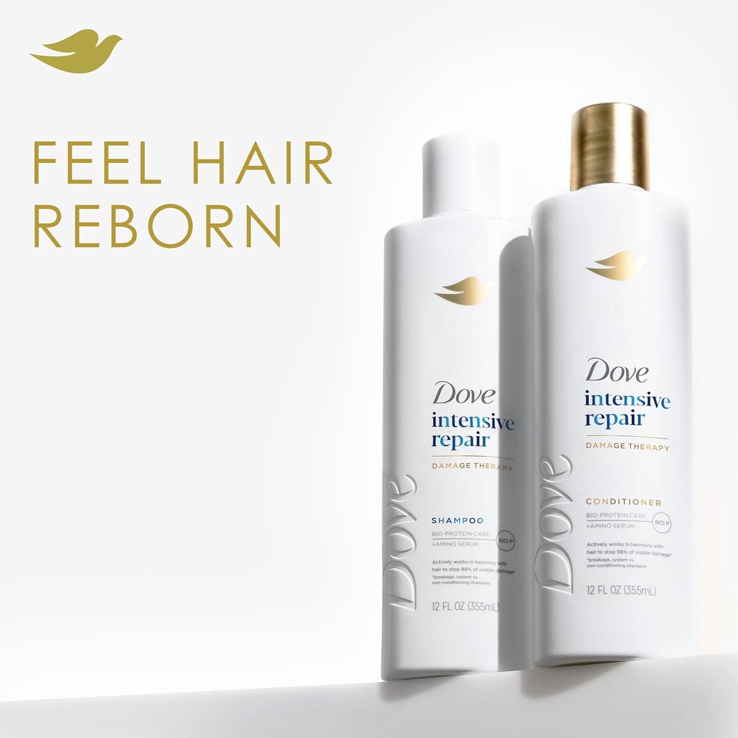 Deep Hair Conditioner, 4 Ct for Dry Hair, Intensive Repair, 12 Oz