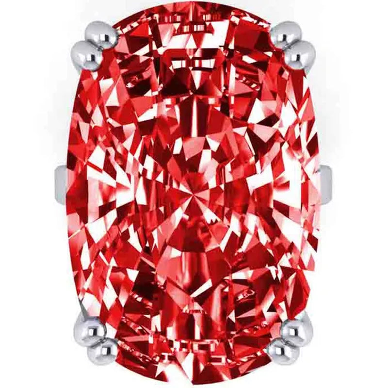 Noble Jewelry Fashion  Brown White Sapphire wedding ring size 6-10